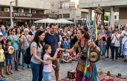 לפרוץ את הקירות: אמנות תיאטרון הרחוב במרחב הציבורי